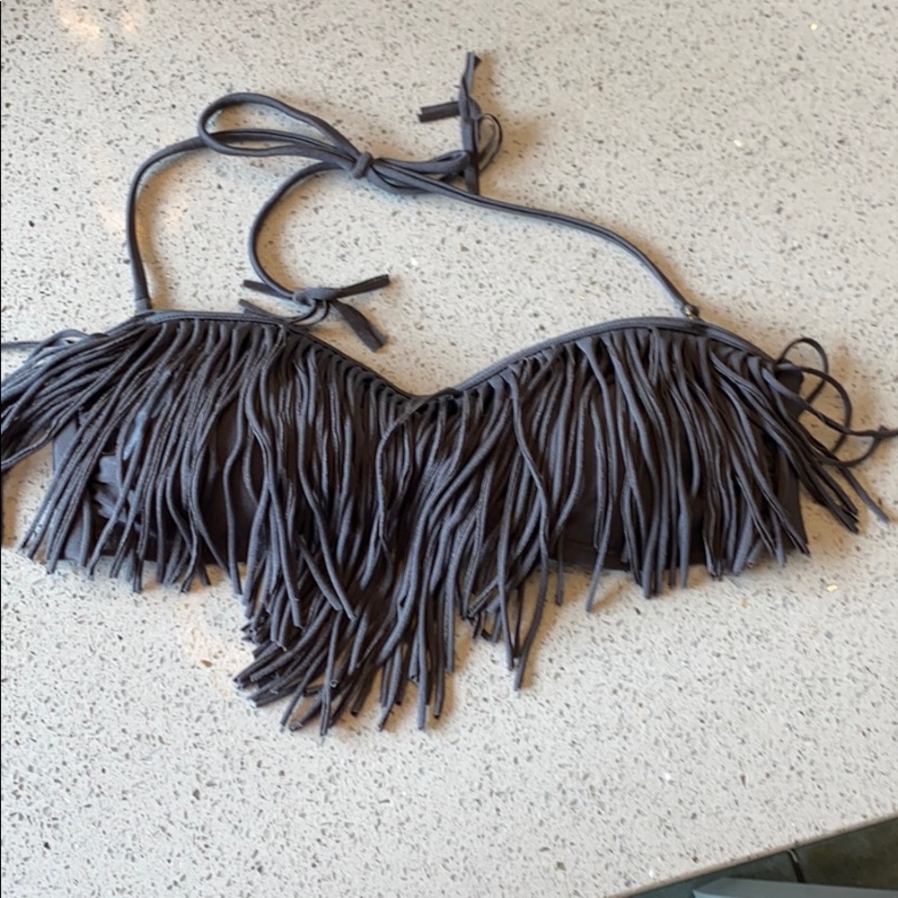 Fringe Swim Top